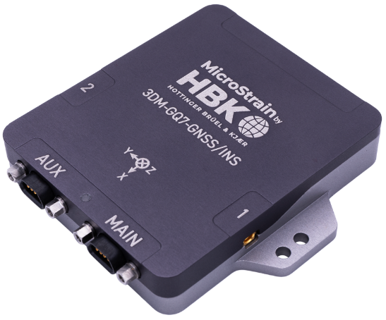 3DM-GQ7-GNSS/INS RTK兼容，一体化导航解决